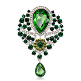 Crystal Brooches Alloy Rhinestone Brooch Pin Pendant