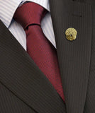 Old English Sheepdog Lapel Pin Brooch Silver-plated