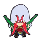 Funny Rabbit Brooch Animal Lapel Pin Big Chungus Fat Bugs Bunny Gift