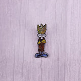 Funny Rabbit Brooch Animal Lapel Pin Big Chungus Fat Bugs Bunny Gift