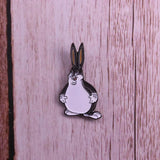 Funny Rabbit Brooch Animal Lapel Pin Big Chungus Fat Bugs Bunny Gift