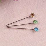 40Pcs Hijab Head Scarf Pins Brooch Muslim Accessories Women Ladies