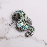 Abalone Shell Insect Brooch Mother of Pearl Fish Pin