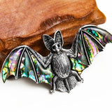 Abalone Shell Insect Brooch Mother of Pearl Fish Pin