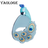 Acrylic Peacock Brooch Pin Unisex Creative Cartoon Animal Brooches