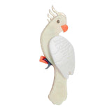 MYTROYU Parrot Brooch for Women Acrylic Material Trends Animal Party Accessories
