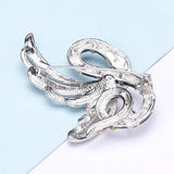 Enamel Snake Wings Brooch KitKat Metal Hijab Pins