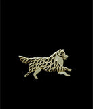 Australian Shepherd Lapel Pin Brooch