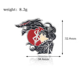 Berserk Anime Brooch Pins Japanese Guts Accessories
