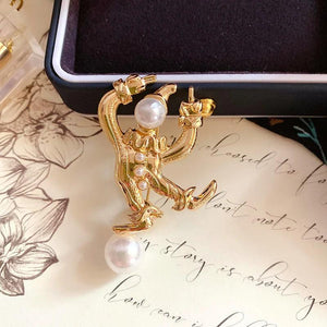 England Court Clown Brooch Joker Pin Badges