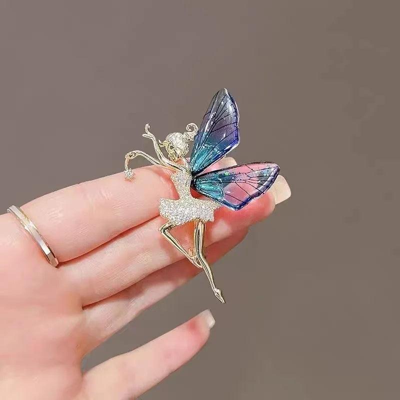 Ballerina Gift Women's Brooch Fairy Ballet Girl Brooch Pin Ballet Valentine Jewe