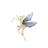 Ballerina Gift Women's Brooch Fairy Ballet Girl Brooch Pin Ballet Valentine Jewe