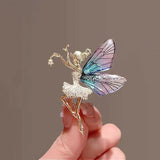 Ballerina Gift Women's Brooch Fairy Ballet Girl Brooch Pin Ballet Valentine Jewe