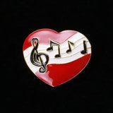 Heart-shaped Brooch for Women - Romantic