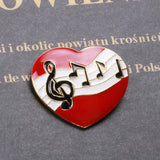 Heart-shaped Brooch for Women - Romantic