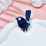 Cute Cartoon Bird Brooches for Kids Christmas Jewelry