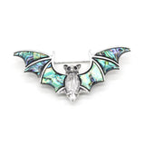 Vintage Bat Metal Brooches Pins for Dress Coat Jewelry