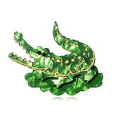Acrylic Crocodile Brooch Cartoon Pin Clothing Bag Accessories