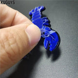 Red Lobster Acrylic Brooch for Women Girls Jewelry