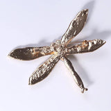 Crystal Dragonfly Brooches for Women High Insect Brooch Pins Coat Accessories