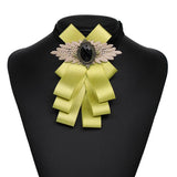 Bohemian Cloth Clip Women Tie Brooches Pins Hot