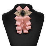 Bohemian Cloth Clip Women Tie Brooches Pins Hot