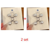 Women Nail-free Waist Buckle Set Tighten Waist Skirt Pants Jeans