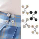 Women Nail-free Waist Buckle Set Tighten Waist Skirt Pants Jeans