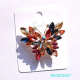 Rhinestone Butterfly Crystal Brooch for Women Wedding Accessories