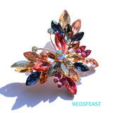 Rhinestone Butterfly Crystal Brooch for Women Wedding Accessories