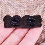 Funny cartoon badges fashionable lover backpack clothespins brooches accessories