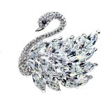 Crystal Rhinestone Brooch Wedding Party Dress Pin