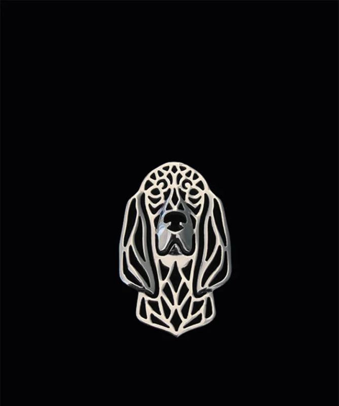 Gender Equality Pin and Dog Brooch