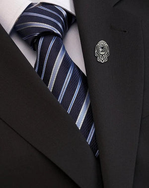 Gender Equality Pin and Dog Brooch