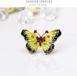 Butterfly Crystal Pin Brooches for Women Party Banquet Rhinestone Pins