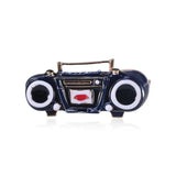 Historicism Radio Brooch Alloy Drip Tape Recorder Accessories