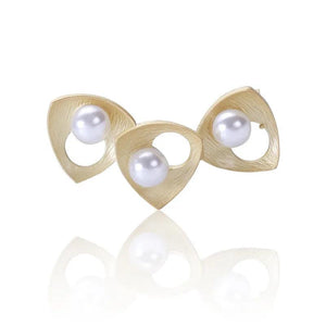 Freshwater Pearl Brooches Female Ins Cardigan Corsage Coat Pin