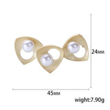 Freshwater Pearl Brooches Female Ins Cardigan Corsage Coat Pin