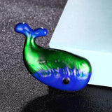 Enamel Fish Shape Men Brooch Jewelry Christmas Hijab Pins
