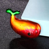 Enamel Fish Shape Men Brooch Jewelry Christmas Hijab Pins