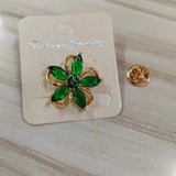 Anti Slip Zircon Hollow Out Flower Breast Flower