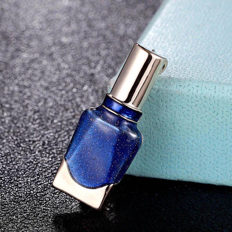 Enamel Nail Polish Brooch Bouquet
