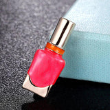 Enamel Nail Polish Brooch Bouquet