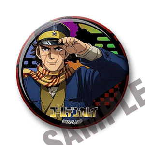 1pc 58mm Golden Kamuy Sugimoto Ogata Asirpa Tanigaki badges brooch