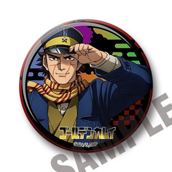 1pc 58mm Golden Kamuy Sugimoto Ogata Asirpa Tanigaki badges brooch