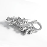 Crystal Flower Brooch 2-Color Palace Style Party Brooch Pin