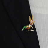 Colorful Enamel cartoon birds brooch For Women Men Jewelry