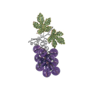 Cherry Brooch Anti Light Fixing Pin Jewelry