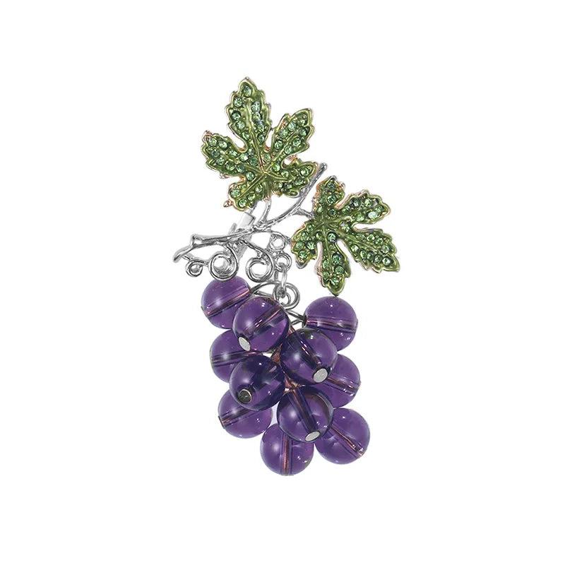 Cherry Brooch Anti Light Fixing Pin Jewelry
