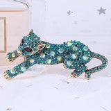 Rhinestone Seahorse Brooches For Women Vintage Animal Brooch Pin